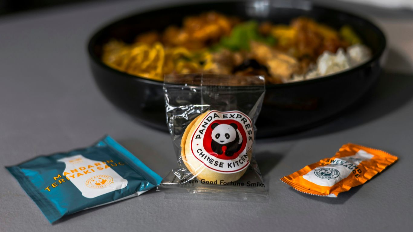 A bowl of food sitting on top of a table