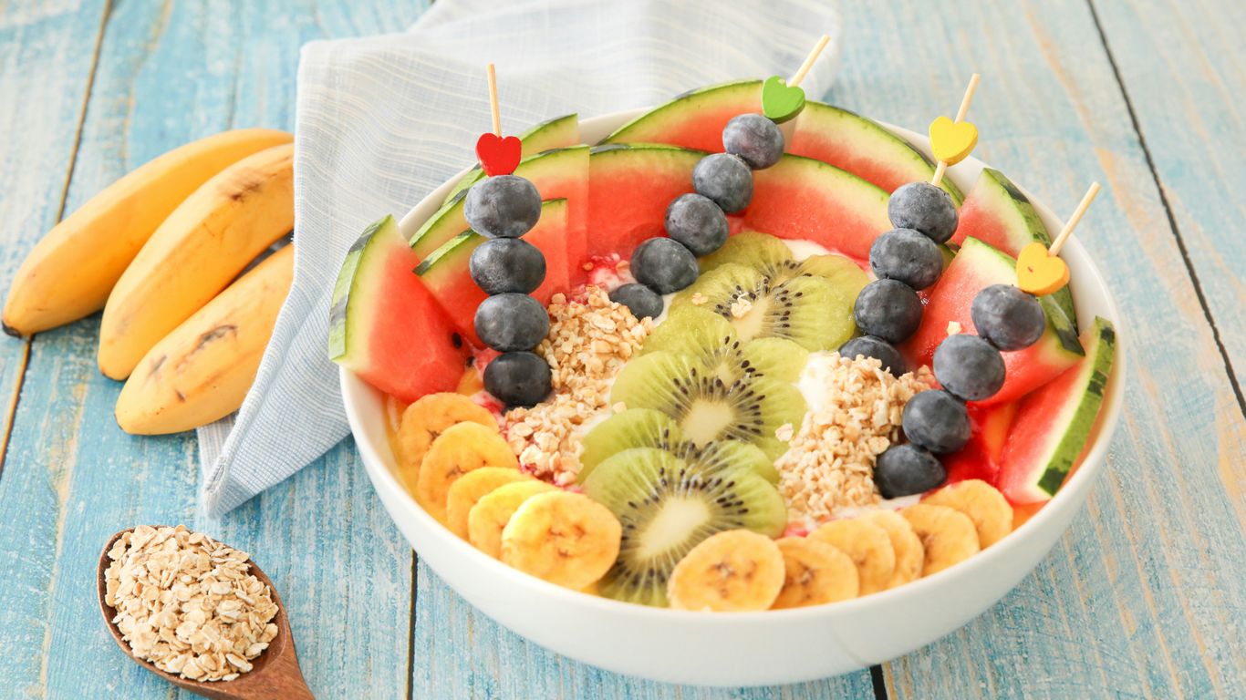 a bowl of fruit