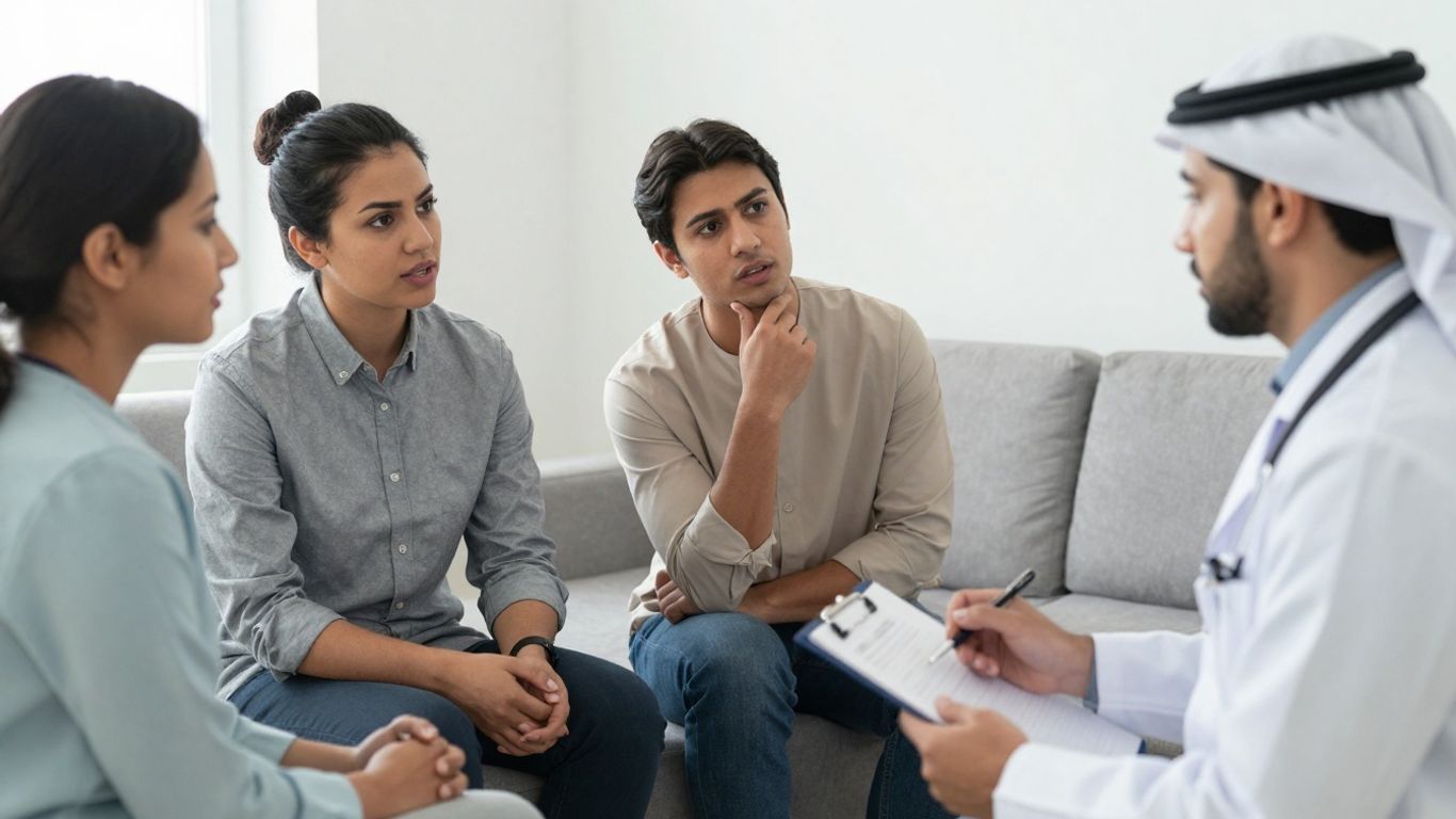 Patient advocating for themselves during a medical visit.