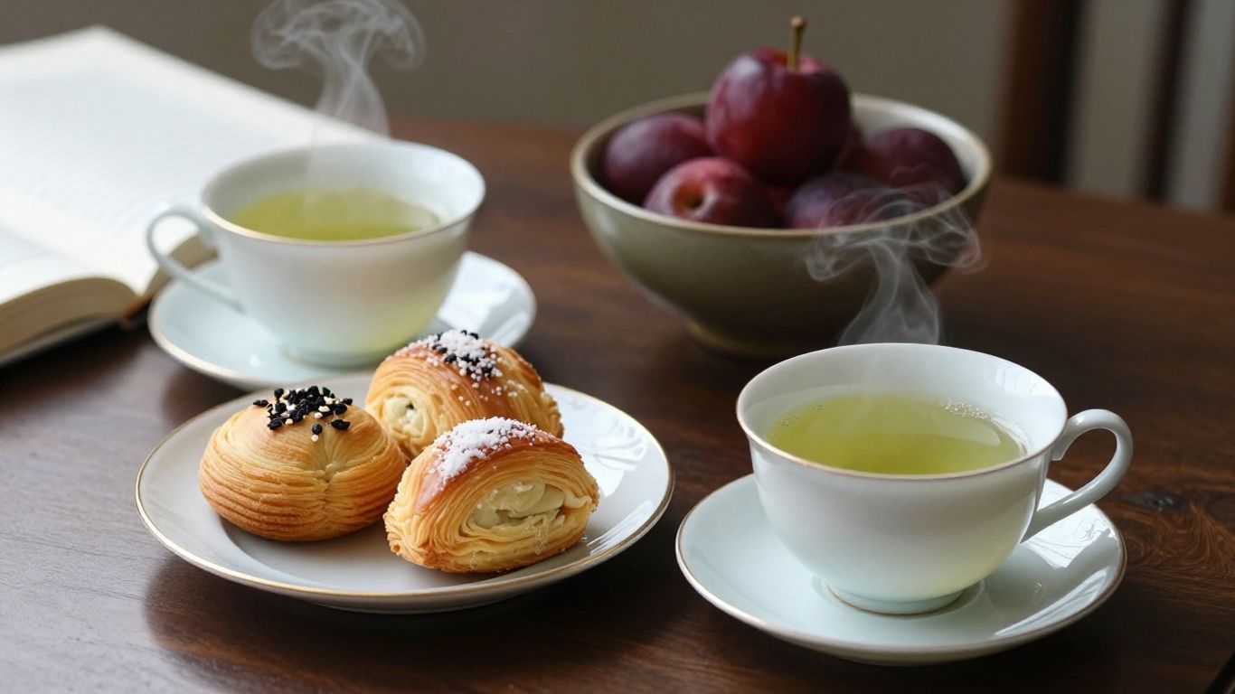 Cups of tea for different times of day.