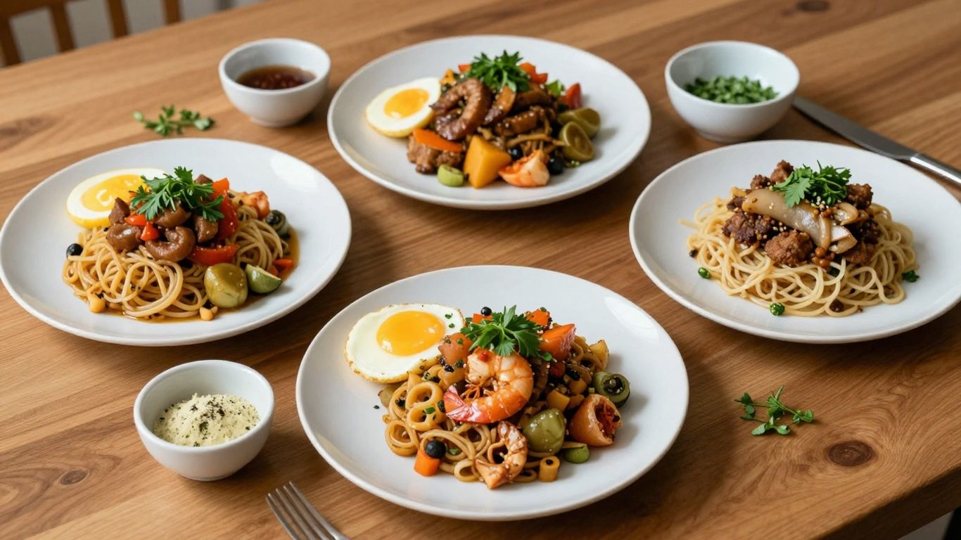 Three creative meals made from the same leftovers