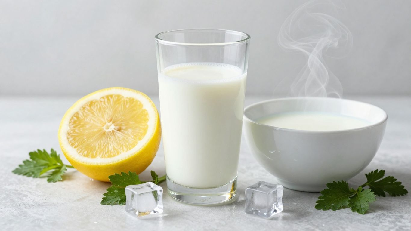 Citrus, dairy, and broth for hydration