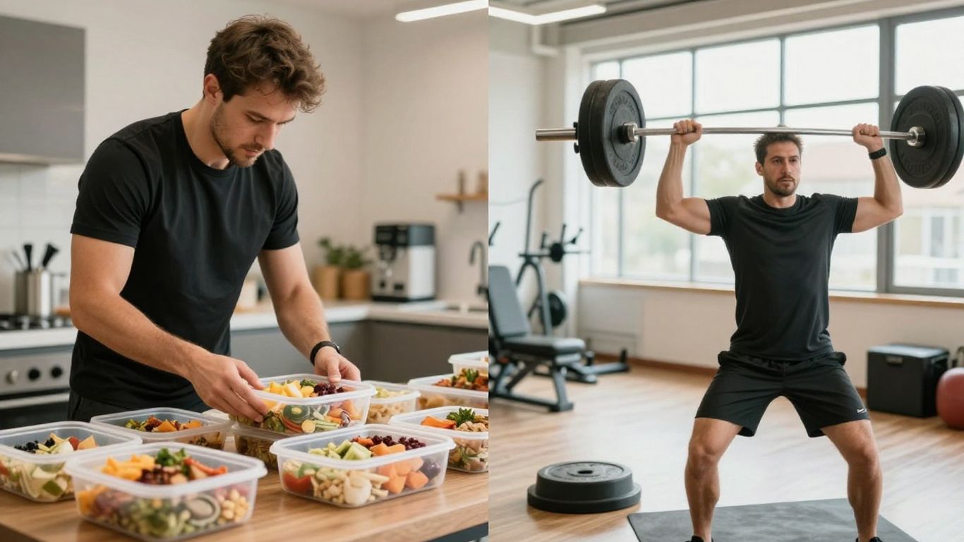 Meal prep and workout efficiency